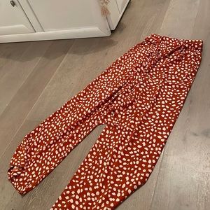 forever 21 spotted pants